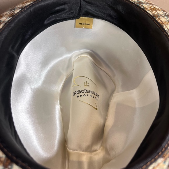 Vintage Richman Brothers Fedora Hat with Feather - Picture 4 of 5